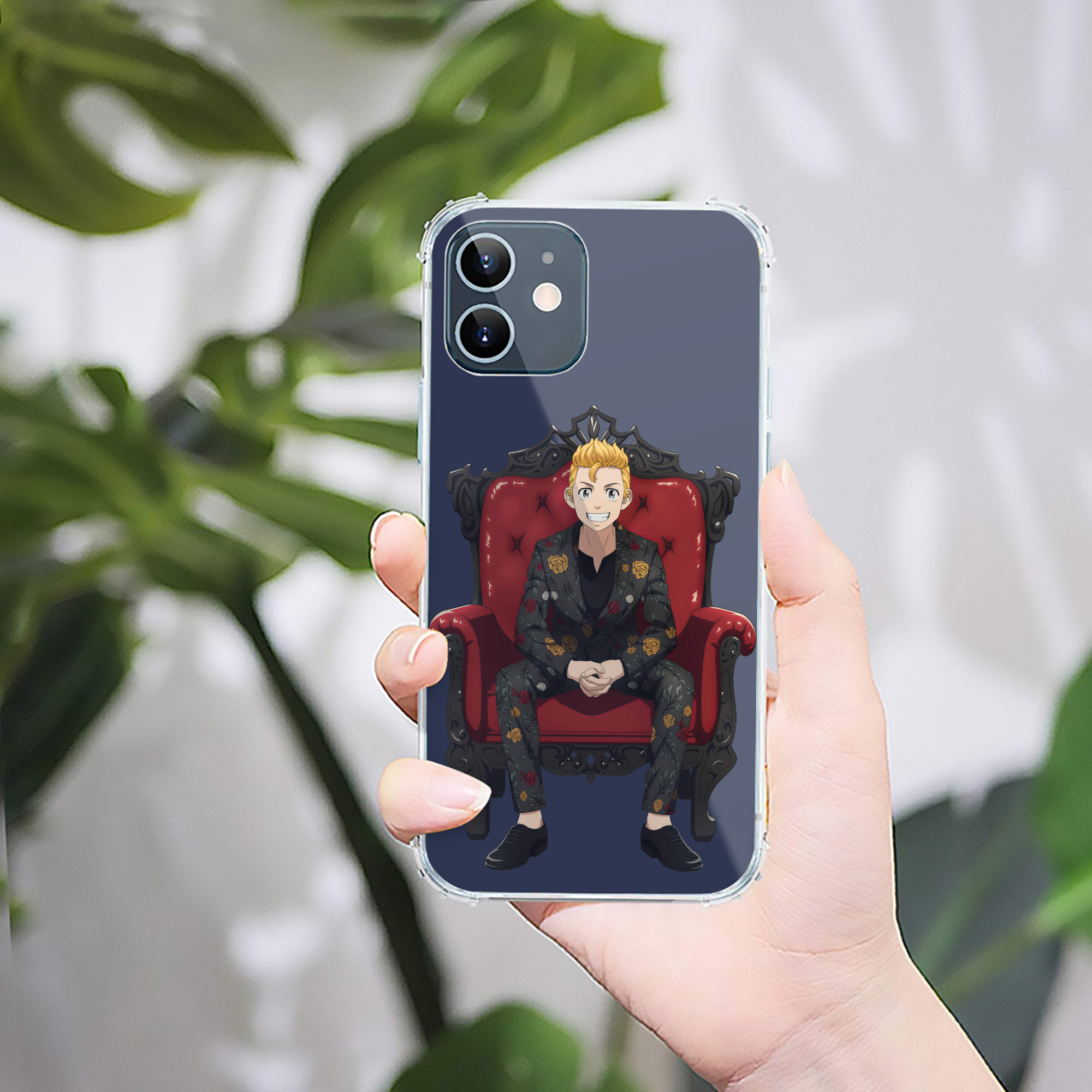 （画像用） 東京リベンジャーズ Tokyo Revengers 【iPhone 12シリーズ対応】透明スマホケース（クリアソフトケース）